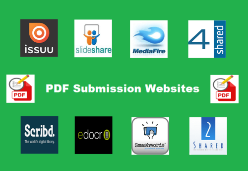 PDF Submission Websites