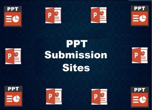 PPT Submission sites