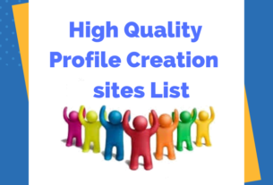 profile creation sites