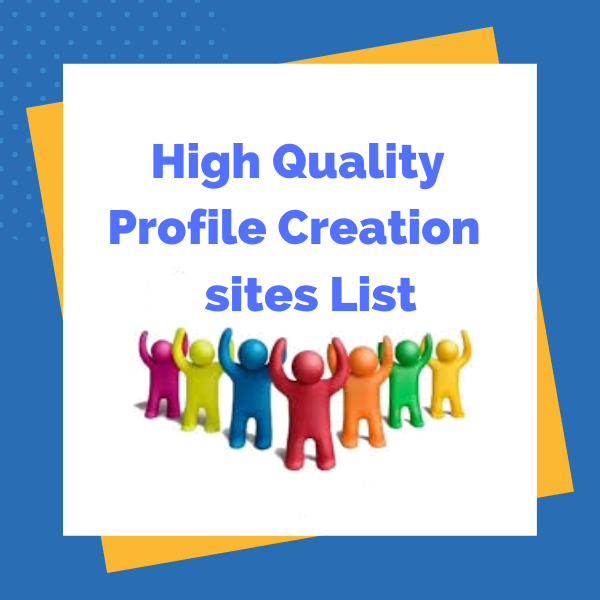 profile creation sites